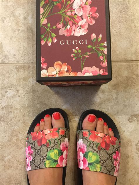 floral gucci slides dupe|floral gucci slides women.